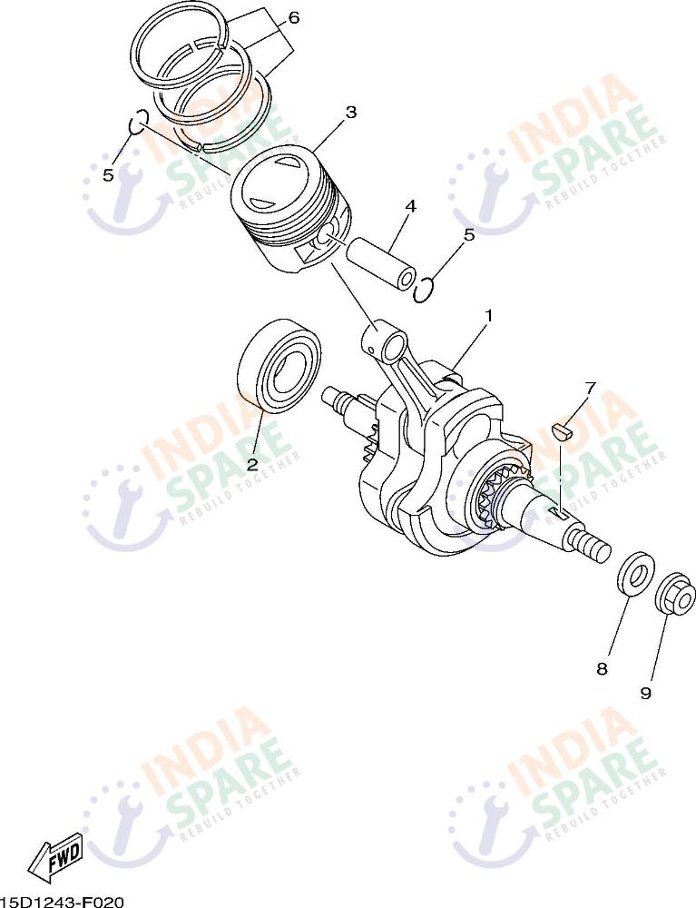 CRANKSHAFT & PISTON